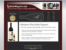 Tablet Screenshot of bottlemagnets.com